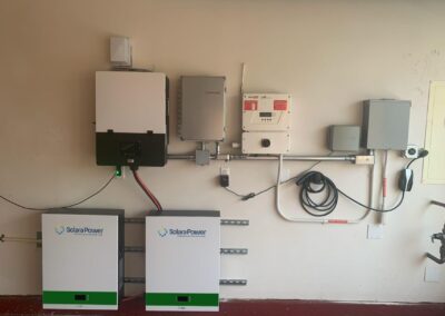 12kw hybrid inverter + 20kwh battery storage system for residential application