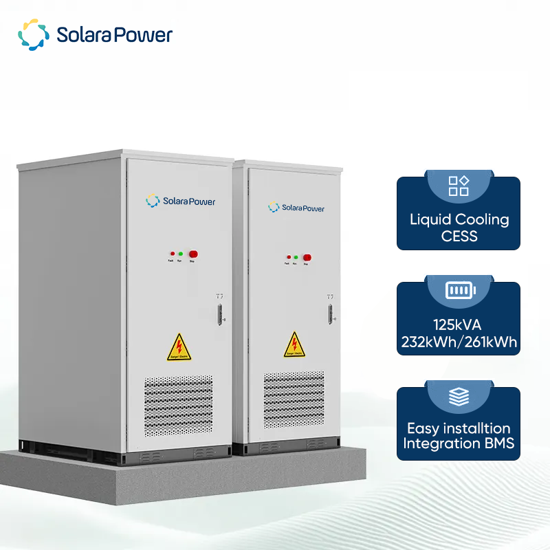 261kWh Commercial Liquid Cooling Outdoor Cabinet